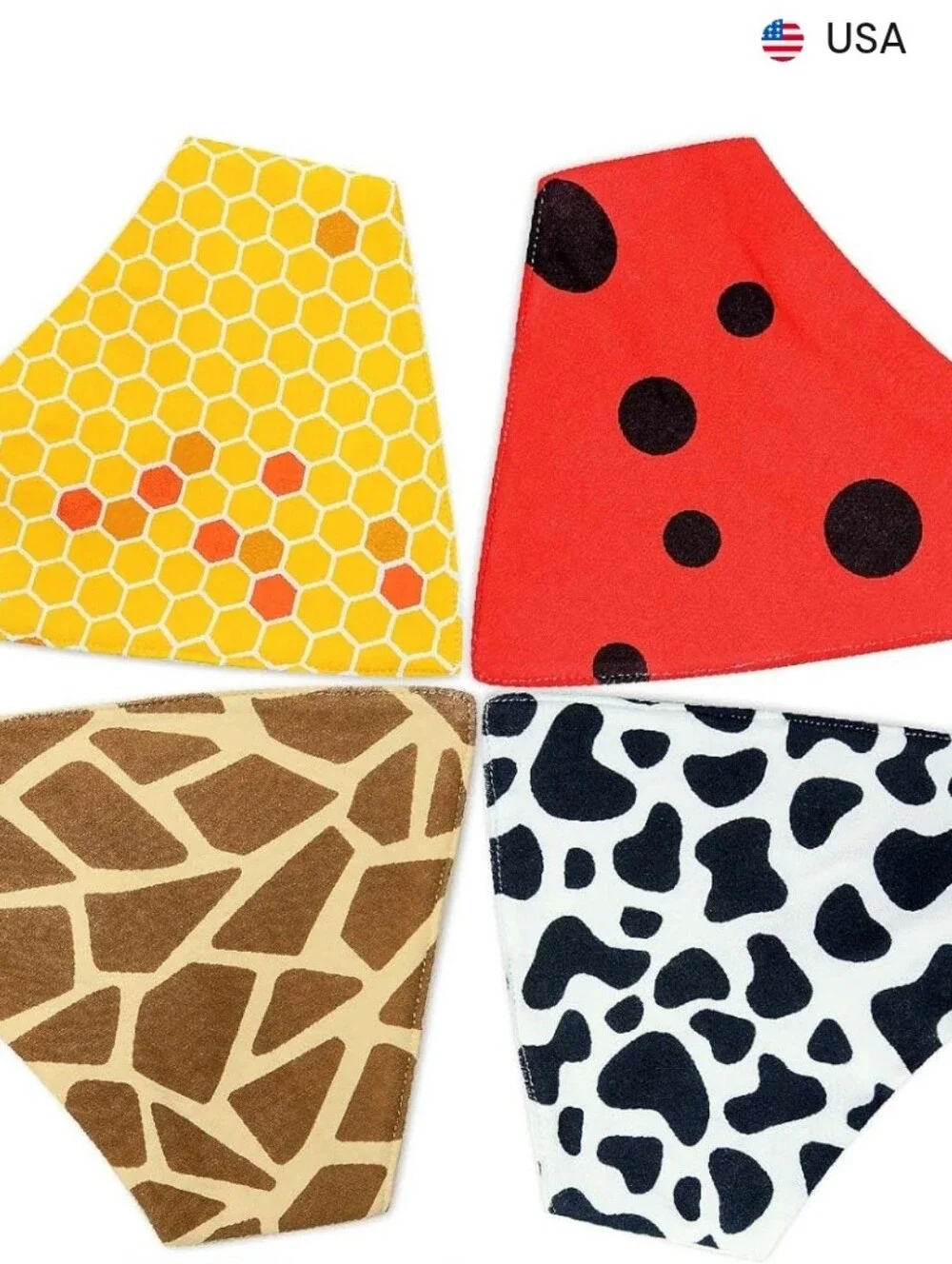 Bandana Bibs Beechtree Baby 4 Pack